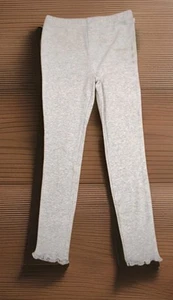 Kids Headquarters Ribbed Leggings little Girls SZ 5 Gray Defect - Picture 1 of 8