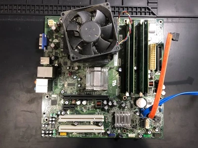 Dell Inspiron 530S Motherboard 0RY007 + E4500, 3GB DDR2, Heatsink, SATA Cables - Image 1 of 4