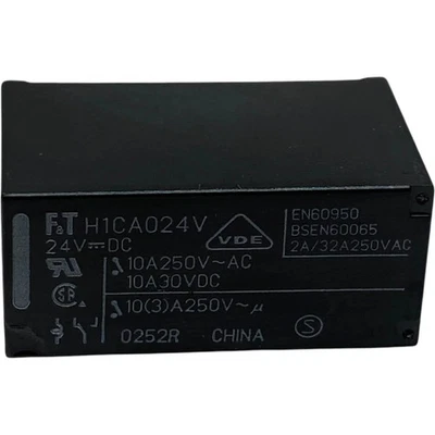 Fujitsu H1CA024V SPDT Relay 24Vdc 5Pin 10A 250Vac - Image 1 of 3