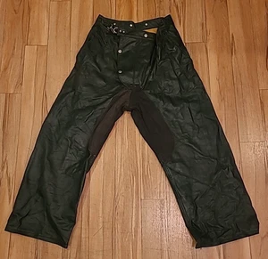 1940'sMidwestern Mfg. Co. PANTS: Fire Fighting Protective Clothing - Mackinaw IL - Picture 1 of 23