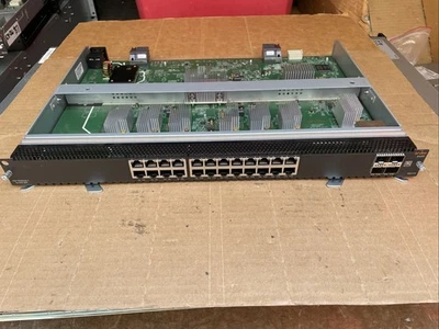HPE Aruba 6400 R0X42A Network Module 24p 10GBASE-T, 4p 50G SFP *working* - Image 1 of 4