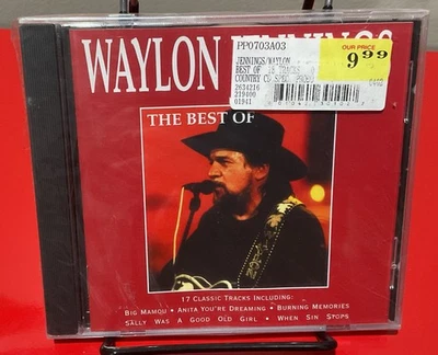 Waylon Jennings - The Best of Waylon Jennings - CD (UK Import)(New/Sealed) - Image 1 of 3