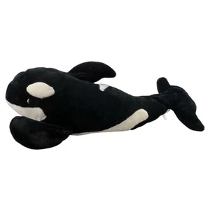 Sea World Jumbo Plush Shamu 30” Long Lg Killer Whale Orca Stuffed Animal 1592 - Picture 1 of 8