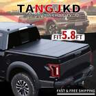 5.8' Hard Quad-Fold Truck Bed Tonneau Cover For Dodge 2010-2018 Ram 2500/3500