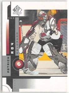 2001-02 SP Authentic #18 Patrick Roy - Picture 1 of 2