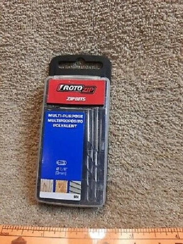 NEW ROTO-ZIP ROTO TOOL SC4 PACK (4) DURACUT MULTI PURPOSE BITS 1/8"  4428215 - Image 1 of 1