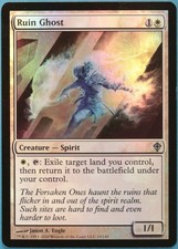 Ruin Ghost FOIL Worldwake NM White Uncommon MAGIC MTG CARD (ID# 225569) ABUGames