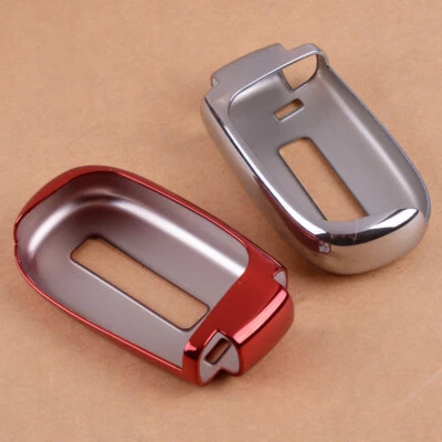 Capa TPU Smart Key Case FOB Controle Remoto Sem Chave Suporte adequado para Jeep Chrysler Dodge - Imagem 1 de 4