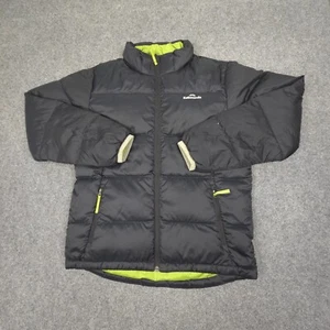 Kathmandu Jacket kids LARGE black puffer 550 duck down epiq long sleeve Size L - Picture 1 of 9
