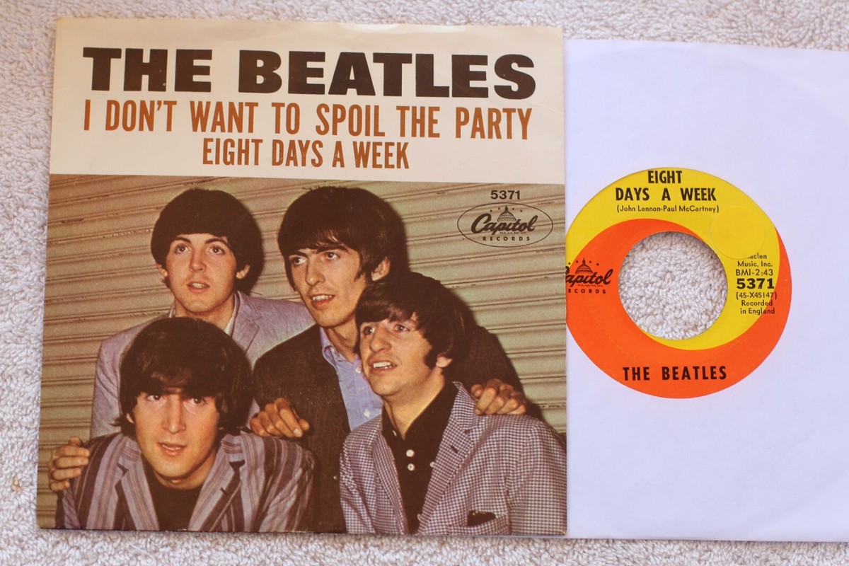 Eight Days A Week In Vinyl Records for sale - eBay