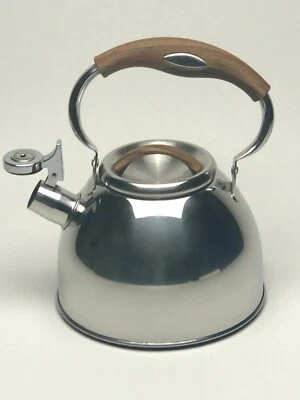 Godinger Gatherings Polished Stainless Teapot/Teakettle - 8 Cup Capacity - Image 1 of 4