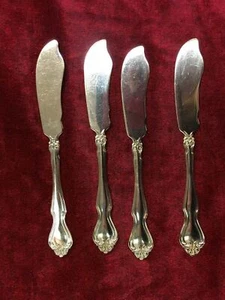 Sterling Westmoreland George Martha A/K/A Wallace Hampton Butter Spreaders  - 4 - Picture 1 of 2