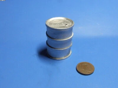 IMPERIAL-MODELLBAU Barril de aceite, Segunda Guerra Mundial, accesorios de tanque RC, modelismo escala 1:16