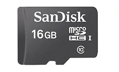 SanDisk 16GB MicroSD Card - Image 1 of 2