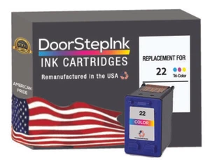 Cartuchos de tinta compatibles DoorStepInk para HP 22 color-USA - Imagen 1 de 6