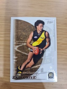 AFL 2002 Select Richmond Tigers - Darren Gaspar Card No.47