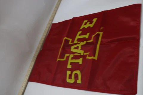 Sewing Concepts 2-Sided Garden Flag NCAA Iowa State Silk Screened 13" x 18" Cover