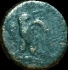 Sicily , Syracuse. Zeus and   EAGLE-Ancient Greek . 300-200BC 21mm,6.8 grams