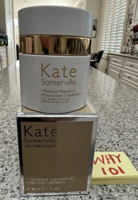 Kate Somerville + Retinol Vitamina C Hidratante 1.7oz/50ml TAMAÑO COMPLETO CAJA SELLADA $110 Foto 1 de 4