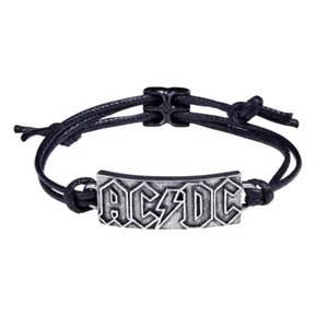 Alchemy Gothic Rocks AC/DC Lightning Logo Bracelet Classic Hard Rock Heavy Metal - Picture 1 of 3
