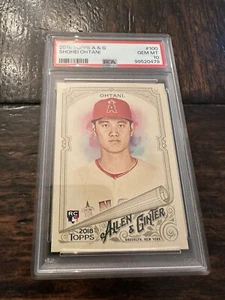2018 Topps A&G Shohei Ohtani PSA 10 Rookie Allen & Ginter - Picture 1 of 2