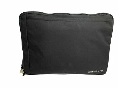 Funda para computadora portátil Timberland Crofton negra resistente al agua unisex A1LRD-001 Foto 1 de 4