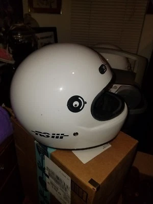 Capacete vintage BELL RS III/RS 3 SEM viseira, DOT SNELL NICE colecionador - Imagem 1 de 4