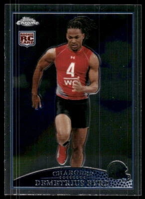 2009 Topps Chrome #TC142 Demetrius Byrd - Image 1 of 2