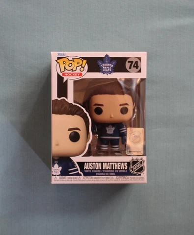 Auston Matthews #74 (Home Uniform) Funko Pop! Hockey Maple Leafs NHL NIB Cover