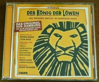 Disneys Der König der Löwen · Das Original aus Hamburg · MusikCD 2002, 19 Tracks - Bild 1 von 2