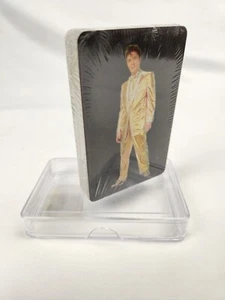 Carte da gioco Elvis Presley In Shiney Gold Suit mazzo sigillato da collezione - Foto 1 di 4