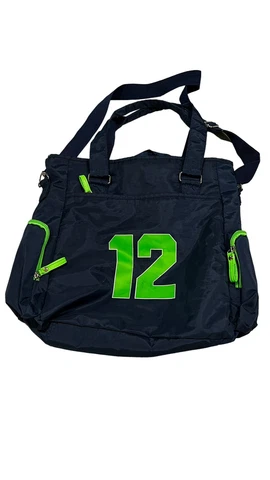NFL Seahawks 12 Handbag Purse Tote Bag 12th Man Blue Cover