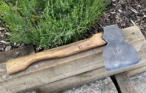 Vintage Antique WS William Swift 6.3 lb Side Axe Wood Chopper Old Tool - Picture 1 of 12