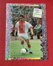 1994 PANINI VOETBAL 95 MARC OVERMARS FOIL FOOTBALL STICKER #31 AJAX