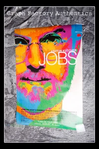 GFA Job Steve Wozniak * JOSH GAD * Signed Full Size Movie Poster J1 COA - Picture 1 of 1