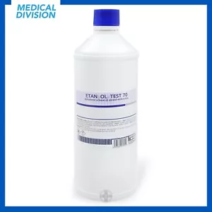 Alcol Denaturato speciale bianco 70° gradi 1 litro - alcool etilico incolore - Foto 1 di 1