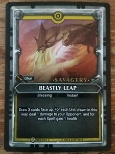 Warhammer AoS Champions Savagery Promo Beastly Leap (Primer Ataque) - Imagen 1 de 2