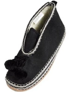 NIB Deer Stags Slipperooz Rested Navy Blue Quilted Slipper Womens 8 M Shoes NEW - Picture 1 of 2