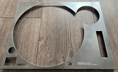 DECK-HEADZ Technics SL-1200 MK2 Piastra frontale grigio fusto con serigrafia **50% sconto**