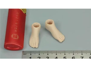TBLeague S16A modellino piedi piatti pelle bianca scala 1/6 per figura PH da 12" - Foto 1 di 1