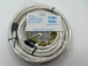 HSD KIT Incl 12 ft Coax, 6 ft Coax, 7 ft Cat 5e, 2-Way Splitter 606211-PPC - Picture 1 of 7