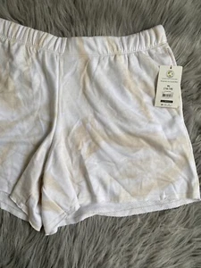 Secret Treasures Pajamas Women’s Size XL White Cream Tie Dye Pajama Shorts - Picture 1 of 8