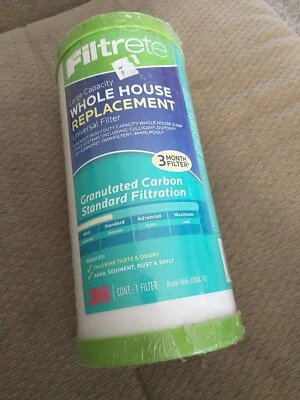 Filtrete Large Capacity Granulated Carbon Whole House Water Filter 4WH-HDGAC-F01 - Image 1 of 3