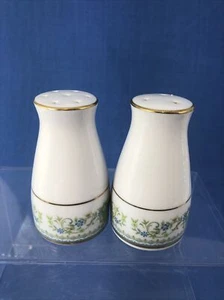 Vintage Noritake May Garden 2355 Salt & Pepper Shakers 3 1/8” - Picture 1 of 8