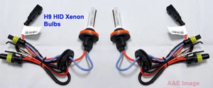 H9 6000K 35W HID Xenon Replacement 2 Bulb for Headlight lamps Light Blue White - Picture 1 of 1