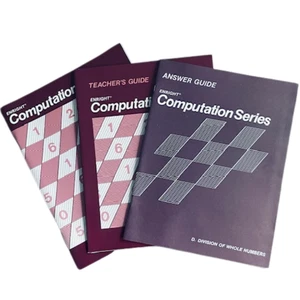 ENRIGHT COMPUTATION SERIES D. Division of Whole Numbers/Teachers & Answer Guide - Picture 1 of 10