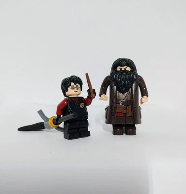 LEGO Minifigures Harry Potter Quidditch & Hagrid Figures Great Condition! - Image 1 of 4