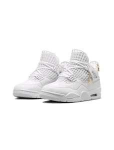 Wmns Jordan Air Jordan 4 “Net” Wearable Mid-top Retro White FN7251-107 Sz 8 - Picture 1 of 7