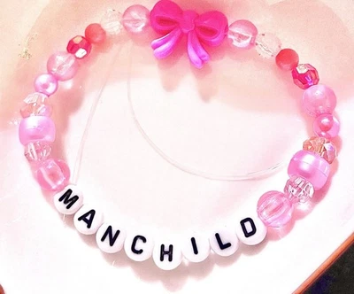 Pulsera Sabrina Carpenter Hombre Mejor Amigo Hombre Niño Amistad Foto 1 de 2