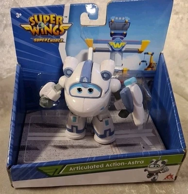 Super Wings Supercharge Articulated Action Astra  Figur NEU - Bild 1 von 4